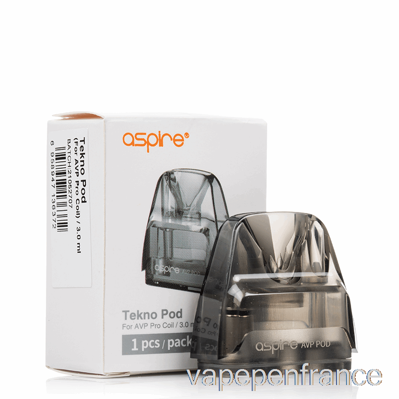 Dosettes De Remplacement Aspire Tekno [avp Pro] Dosette De 3,0 Ml - Bobine Non Incl. Stylo Vape